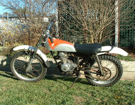 1973 Honda tl 125 #5