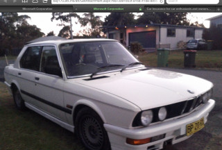 1987 BMW  E28 M535I Motorsport 