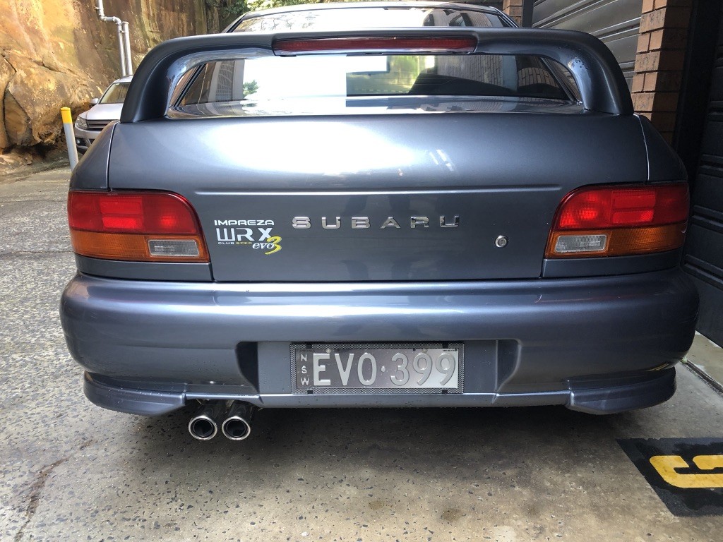 1999 Subaru IMPREZA WRX CLUB SPEC EVO 3 DaveGillies