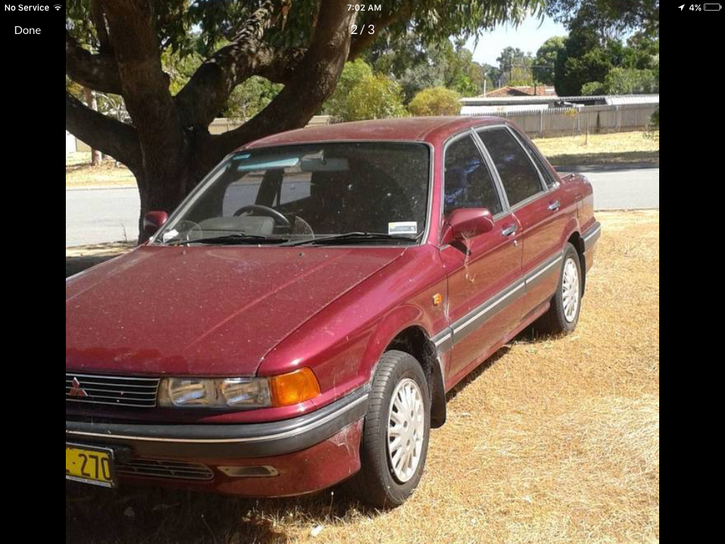 Mitsubishi galant 1989