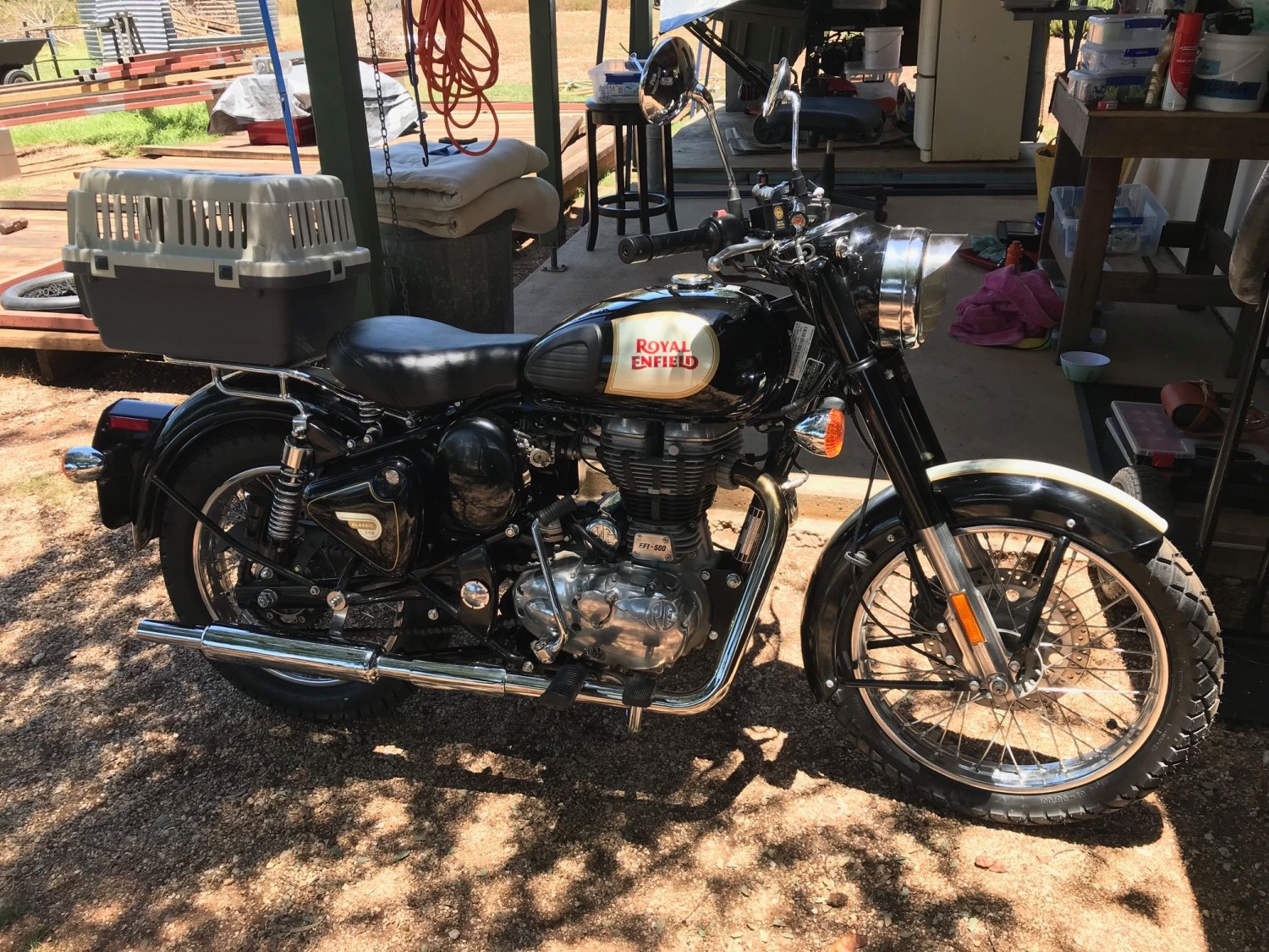 moto royal enfield classic 500