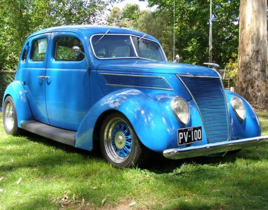 1937 Ford four door #4