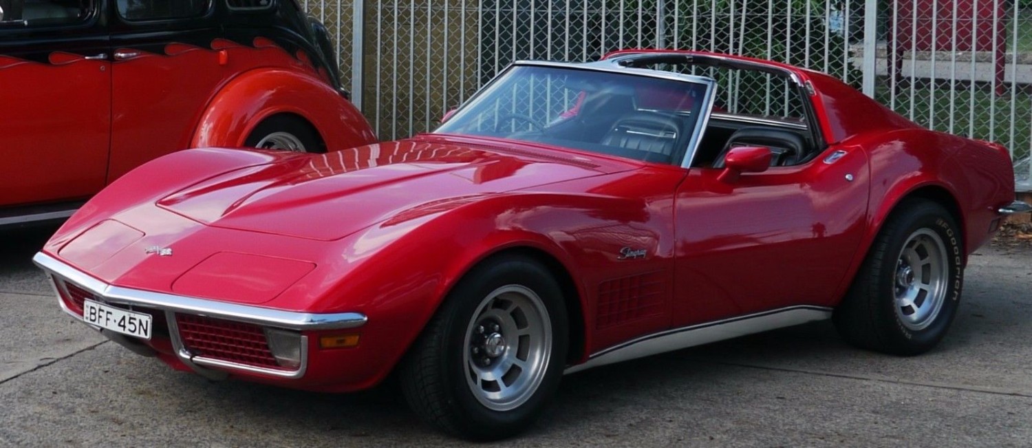 1970 corvette t top coupe