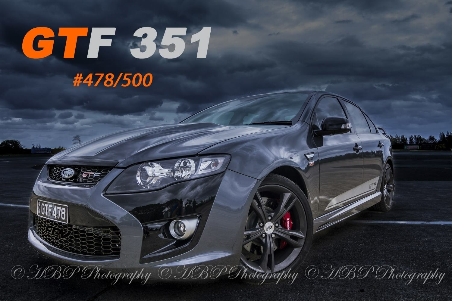 2014 Ford Performance Vehicles GT F 351 Falcon Limited Edition 478/500