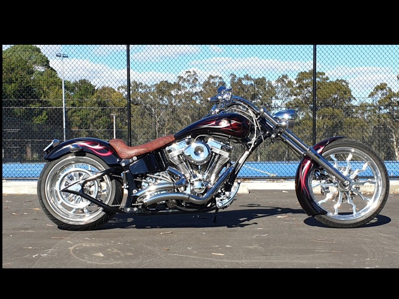 harley breakout chopper