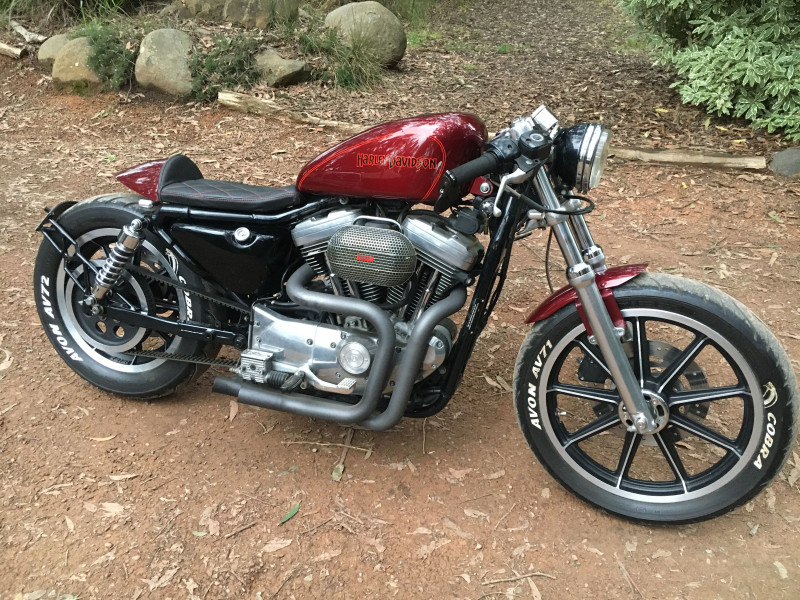 【Harley Davidson】90s USA製 FEEL THE HEAT Vintage HARLEY DAVIDSON Shirt Mens XL Blue 90s Feel the Heat