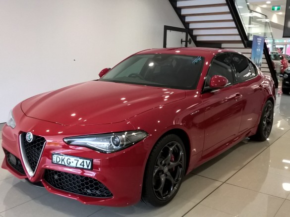 2017 Alfa Romeo Giulia Veloce Mrdunne Shannons Club