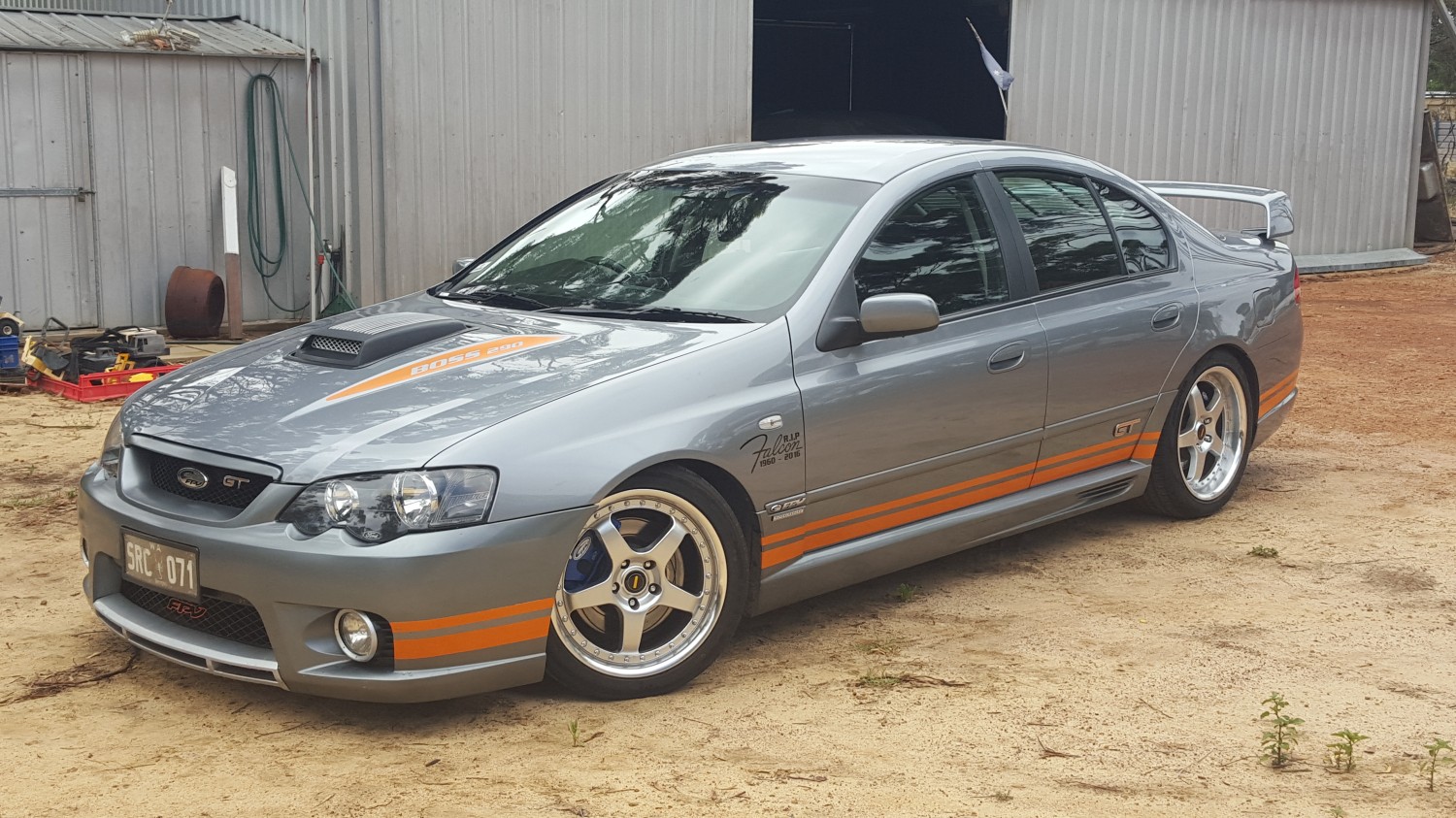 2005 Ford BA GT MKII SRCGT Shannons Club