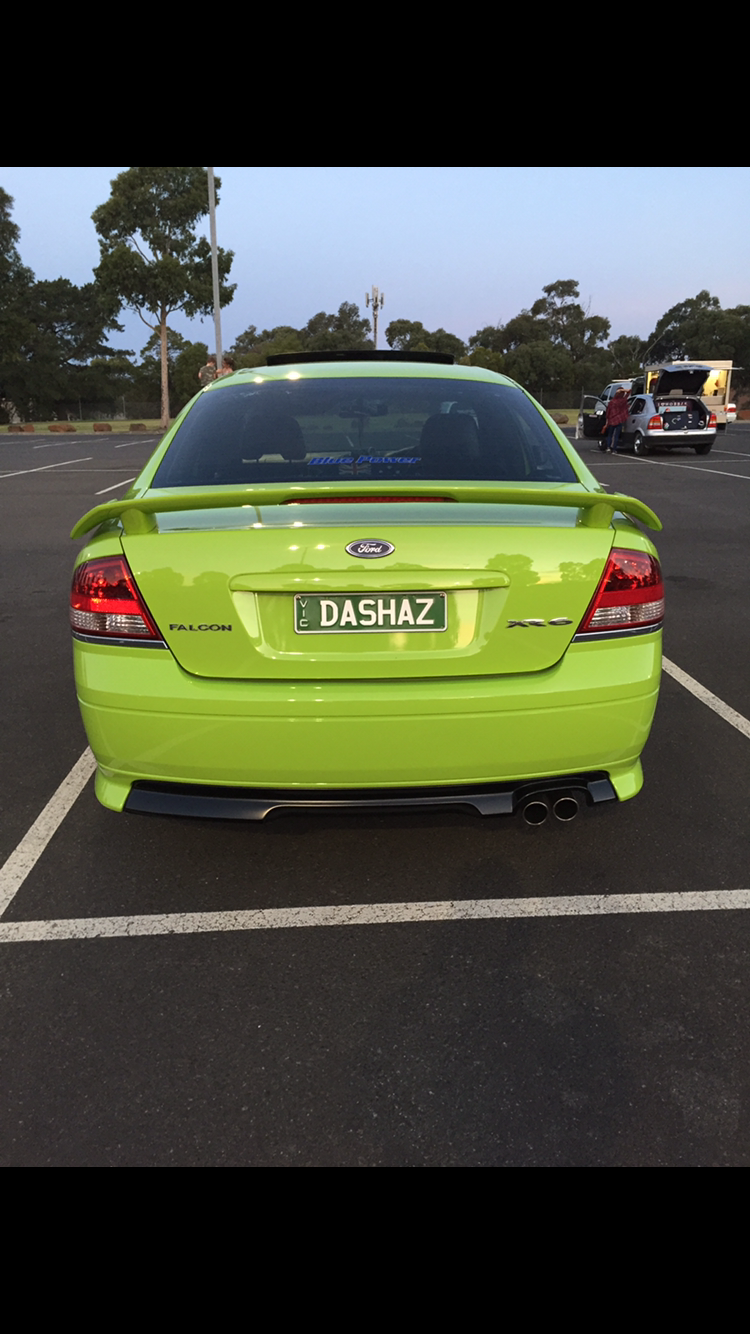 2006 Ford FALCON BF XR6 TOXIC GREEN MACHINE - bluestormdash - Shannons Club