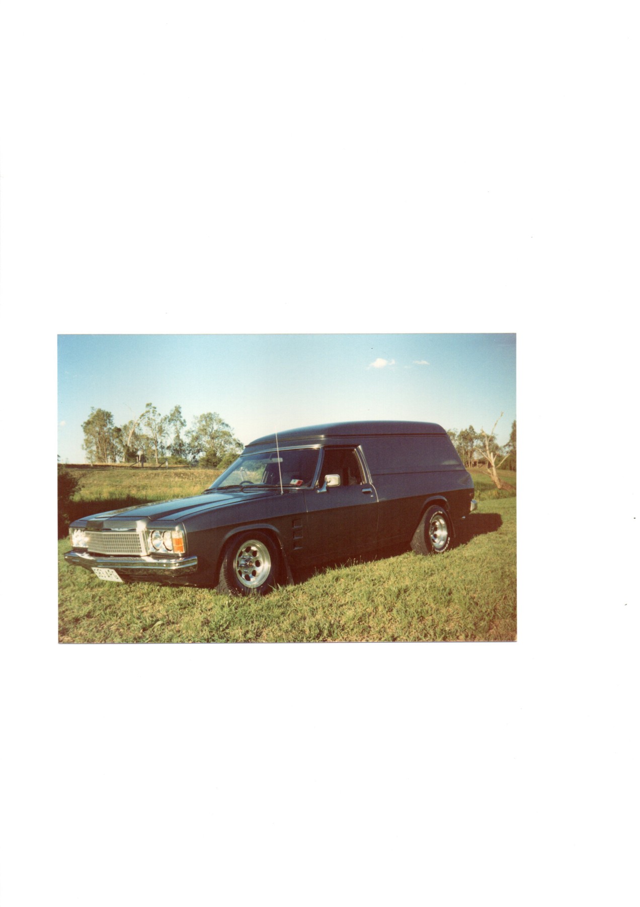 1978 Holden Sandman HZ Panel Van