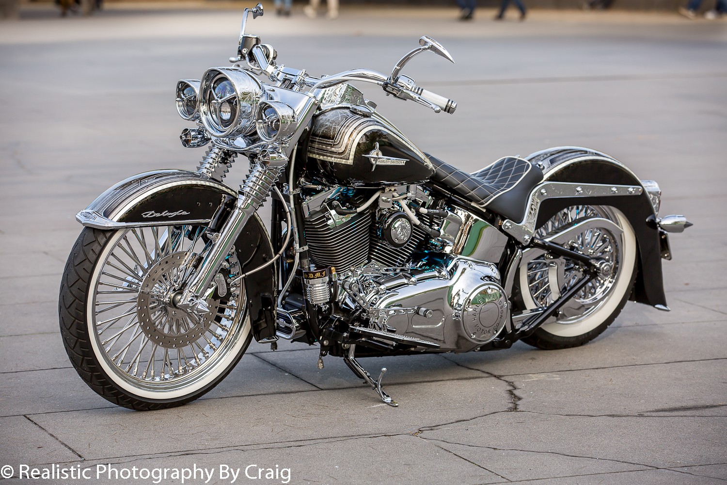 The Softail Custom 1584: A Ride Through Time