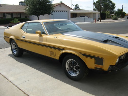 1972 Ford MUSTANG Mach 1 - spanners - Shannons Club