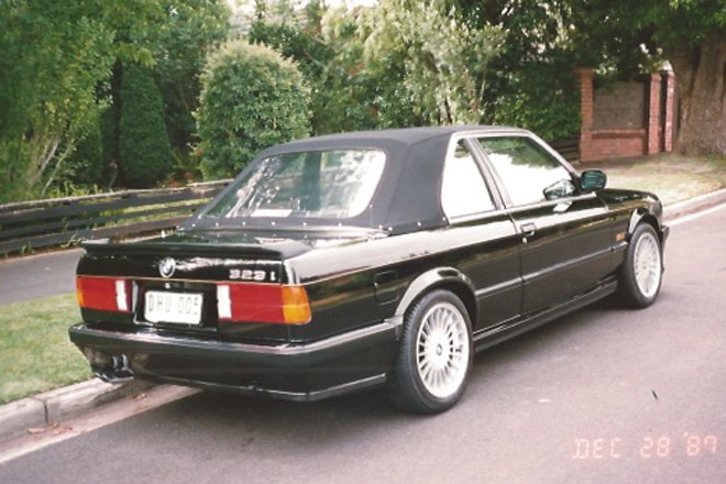 1986 BMW 323i Cabriolet