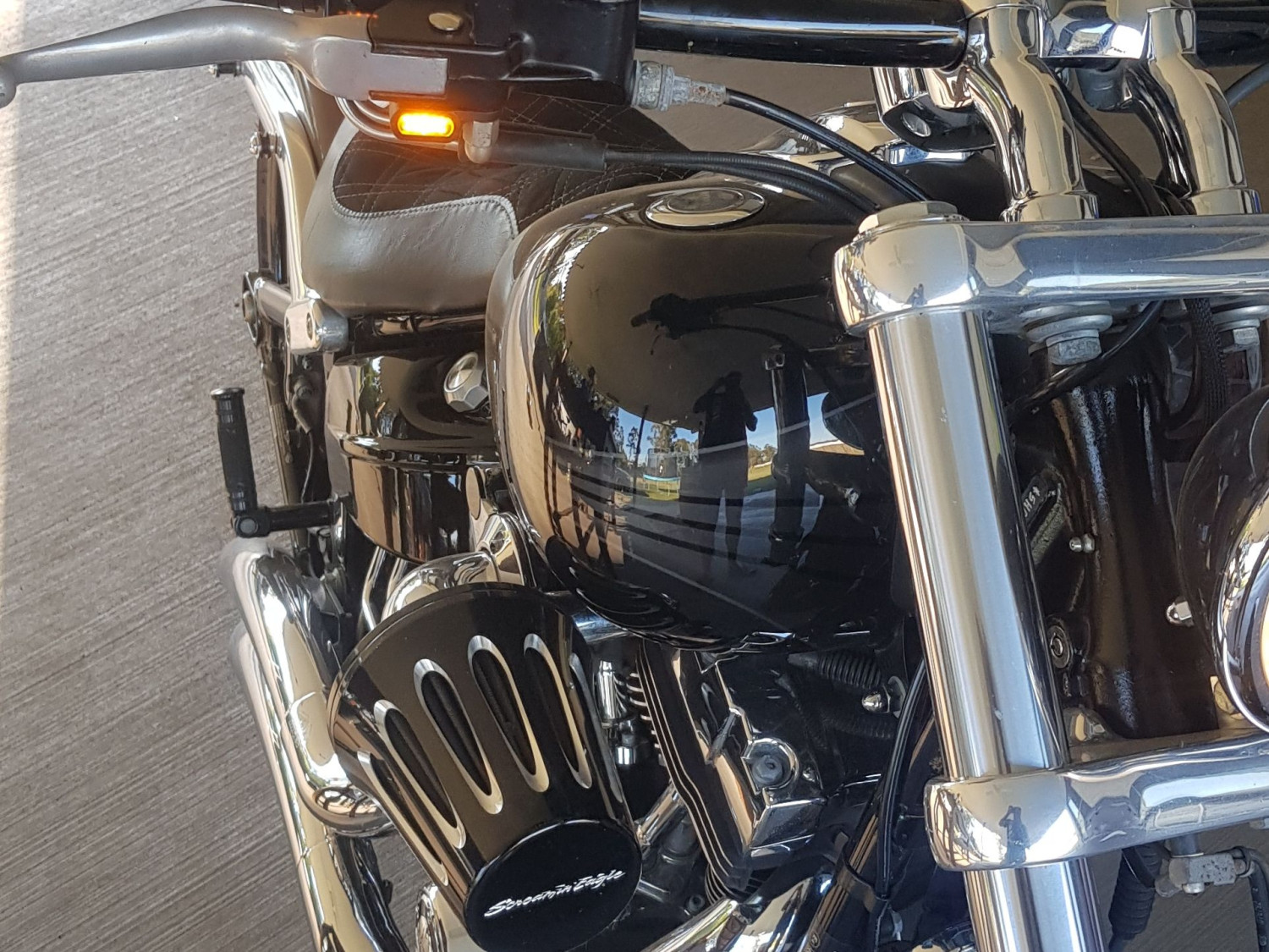 harley davidson breakout engine cc