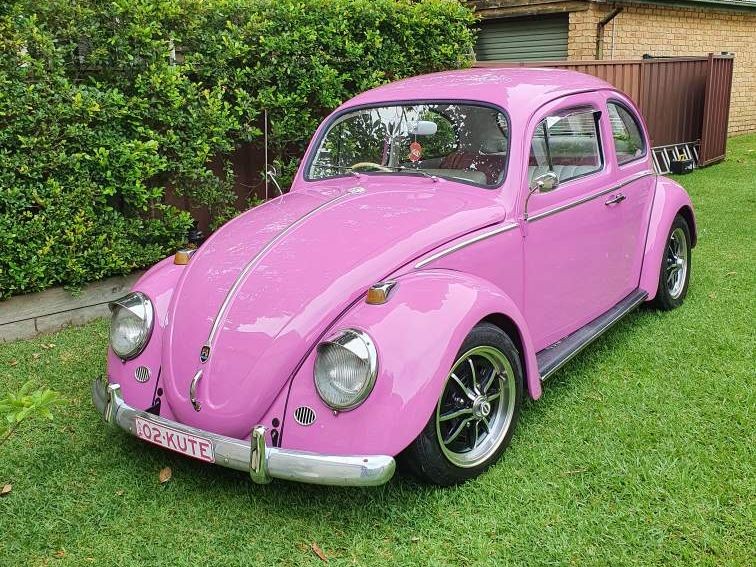 Volkswagen Beetle (Pink) Convertible 1973 Volkswagen Bee…, 41% OFF