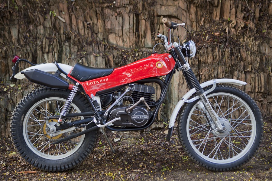 1976 Montesa Cota 348 Malcolm Rathmell Replica Rockhopper Shannons Club