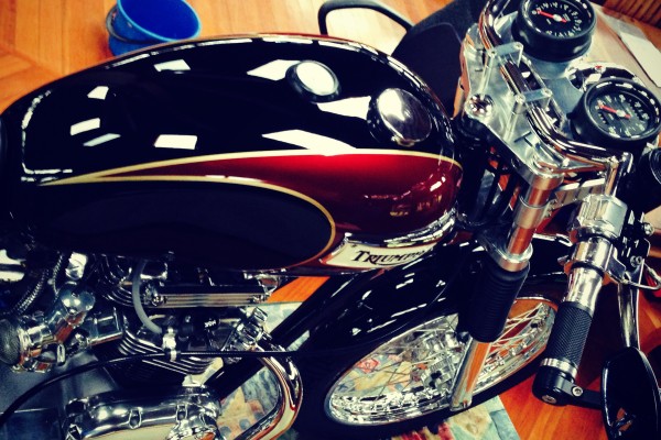 1973 Triumph T140 Bonneville Show Shine Shannons Club