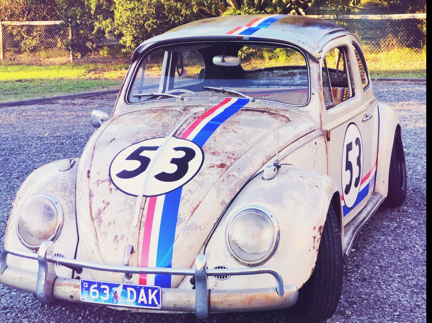 1963 Volkswagen Beetle Herbie rat rod