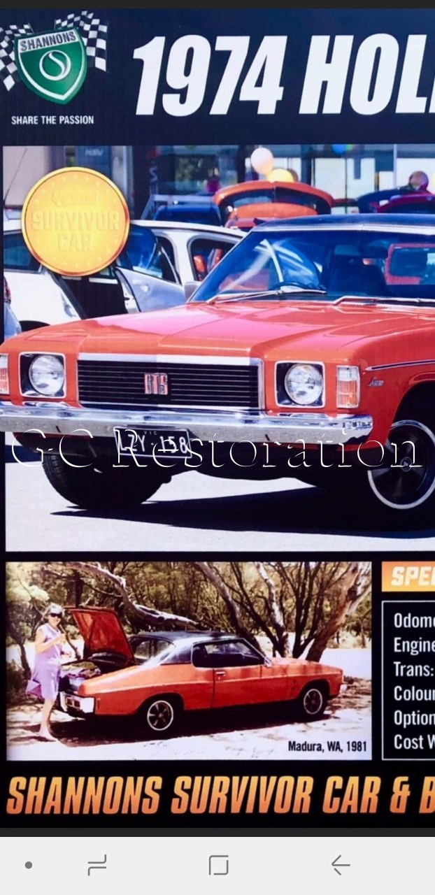 1974 Holden Monaro