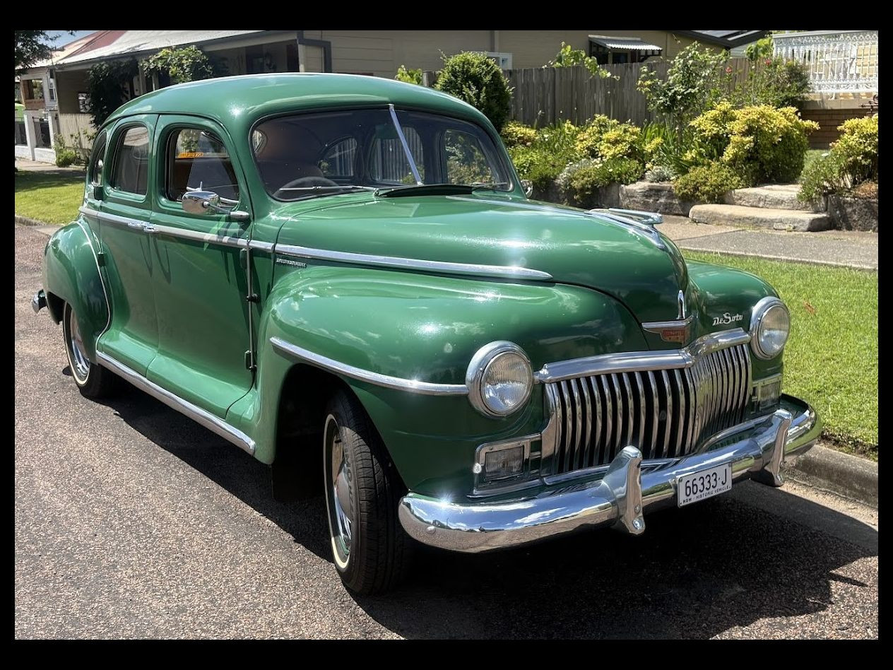 1946 De Soto SP15C Diplomat Deluxe - 1937Plymouth - Shannons Club
