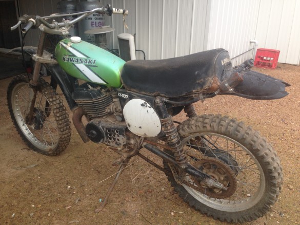 1976 KAWASAKI KX 400 - TanglesTongue - Shannons Club