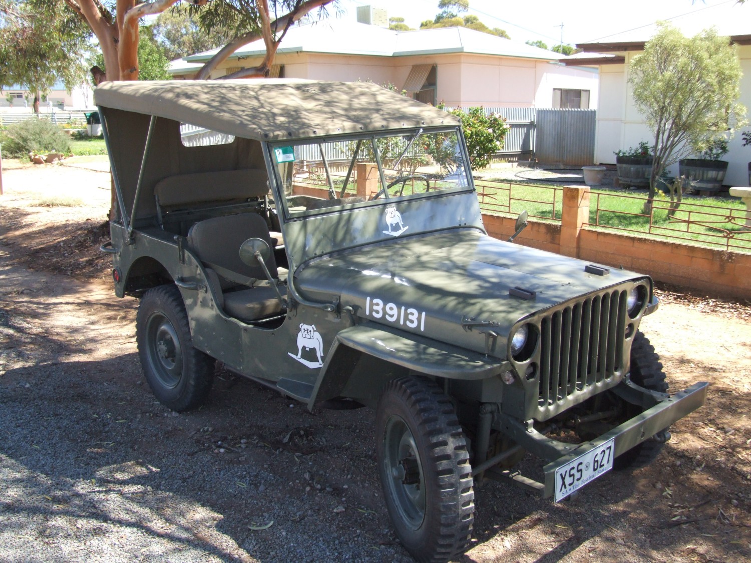 1942 Willys MB Jeep Bhoop Shannons Club