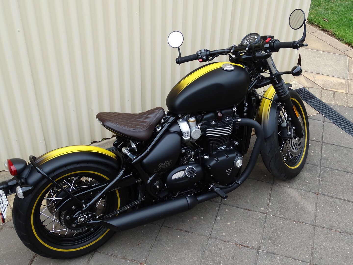 2018 triumph bobber black for sale