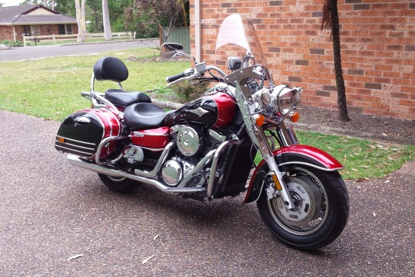 2007 Kawasaki Vulcan Nomad 1600 Walk Around Youtube
