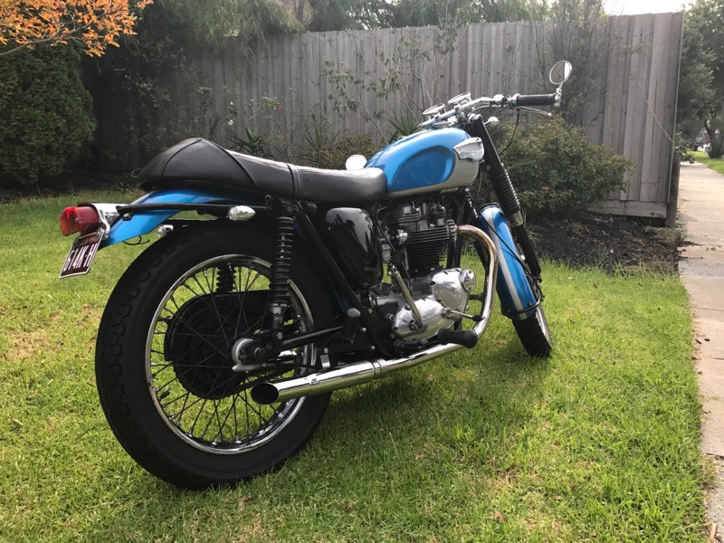 Trp R650 Pyro 1968 Triumph Trophy, TR6P, 650cc - ChargerChris - Shannons Club