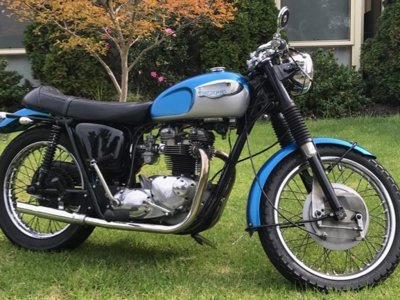 Trp R650 Pyro 1968 Triumph Trophy, TR6P, 650cc - ChargerChris - Shannons Club