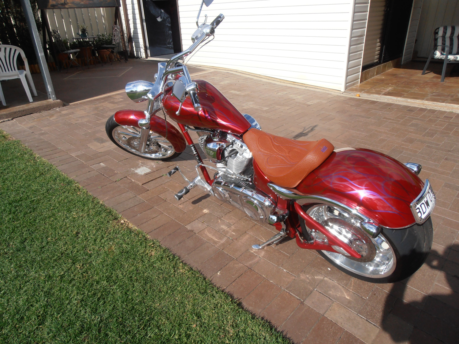 big dog mastiff chopper