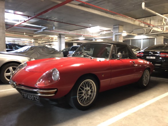 1967 Alfa Romeo Spider Duetto Bin 707 Shannons Club