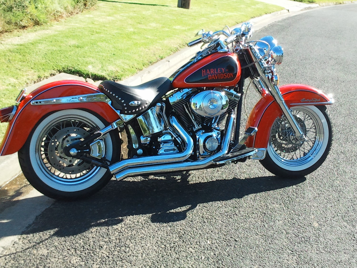 Harley davidson deals flstc heritage 2002