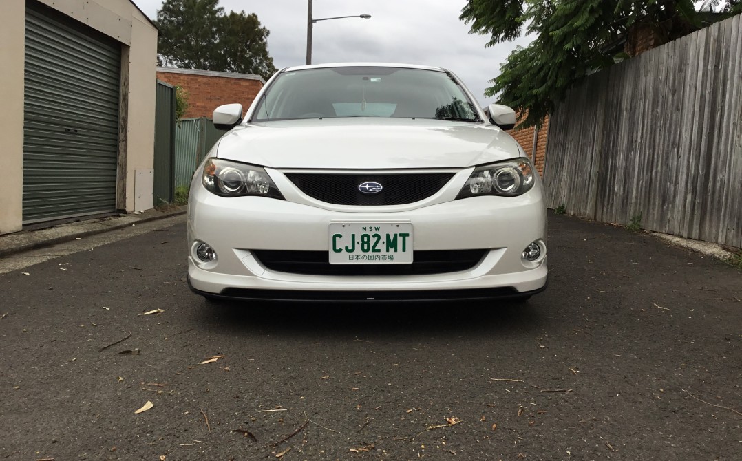 Brandon’s first car 2008 Subaru Impreza RS