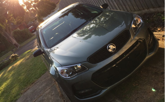 2016 Holden COMMODORE SV6 BLACK