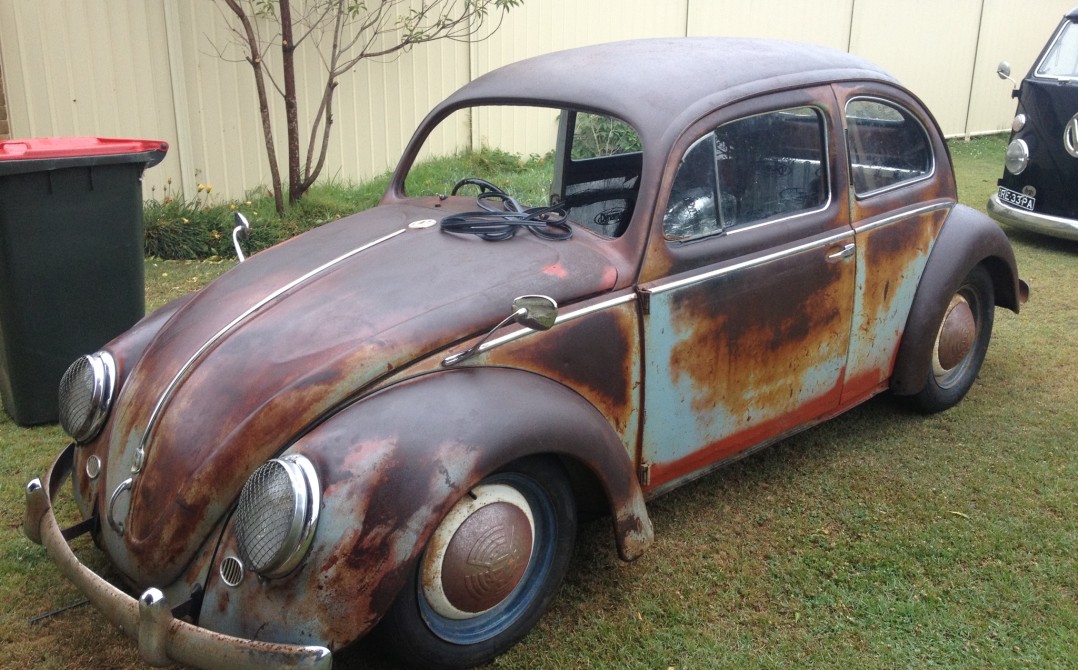 1957 Volkswagen Beetle.