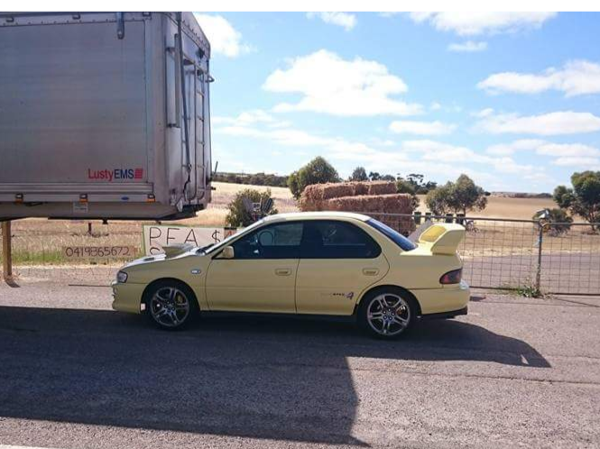 2000 Subaru impreza wrx clubspec evo 4 limited edition