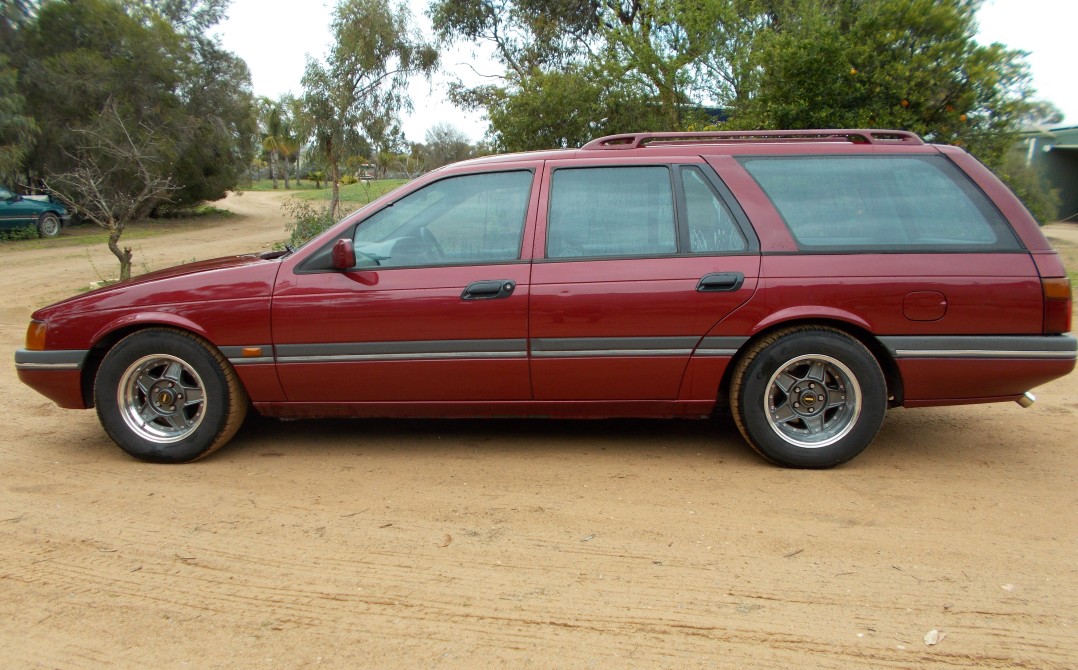 sell EB V8 Fairmont wagon ..Factory Sunroof