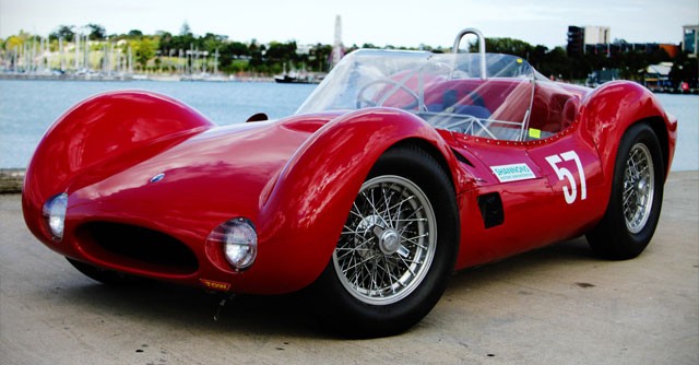 RETURN OF THE 1960 TIPO 61 MASERATI &#8216;BIRDCAGE&#8217;.