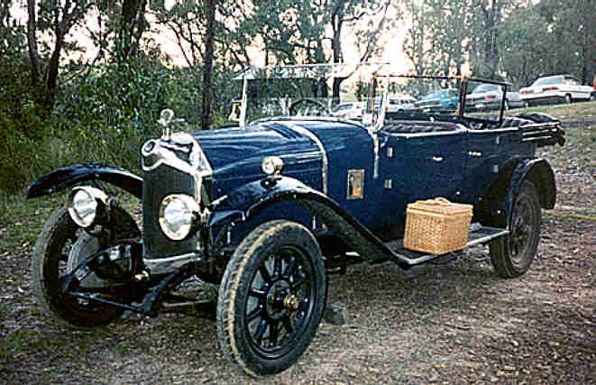 1925 Crossley Tourer