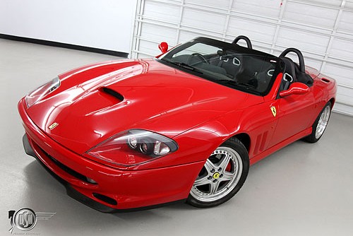 2001 Ferrari barchetta 550