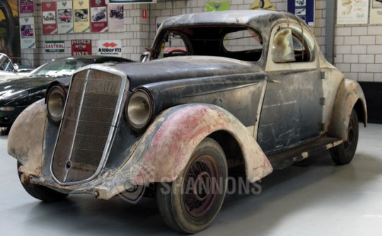 Rare 1934 Hupmobile - Shannons Melbourne Auction