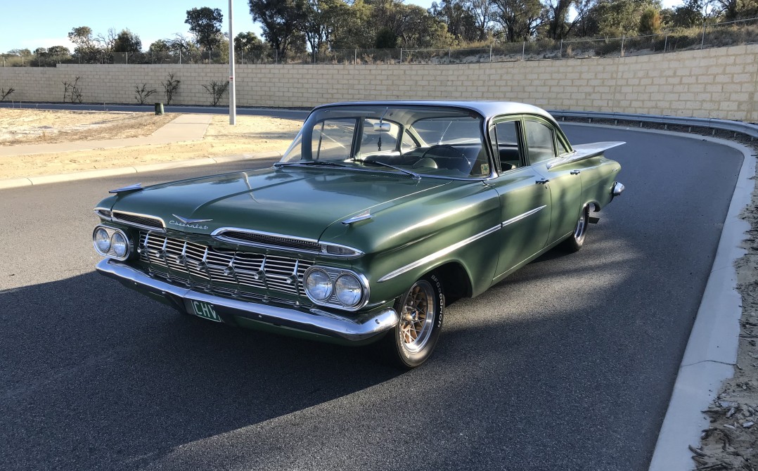 1959 CHEVROLET BISCAYNE FOR SALE/SWAP! $42K ONO