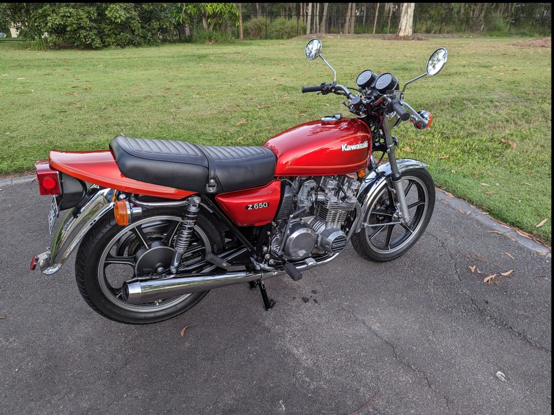 1980 Kawasaki z650