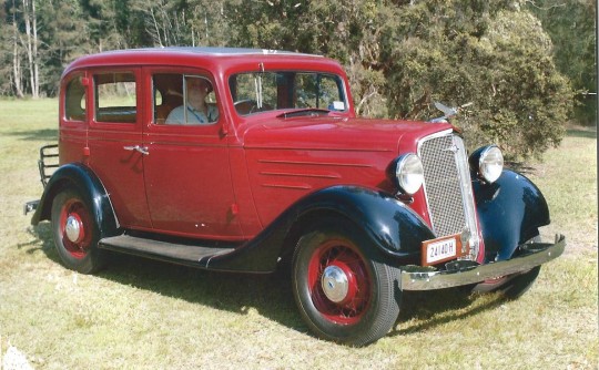 1935 Chevrolet EC Standard  Australian Holden built body