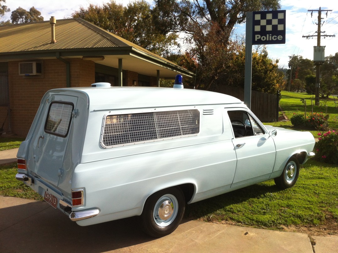 1966 Holden HR Police Divisional Van
