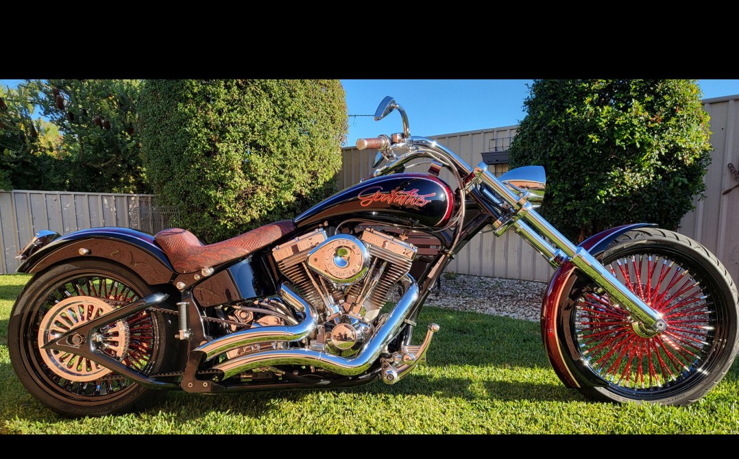 2010 Custom chopper Godfather