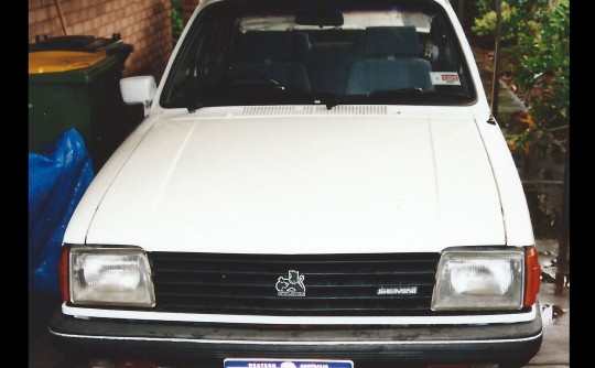 1984 Holden GEMINI SL