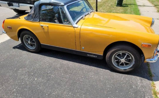 1972 MG MIDGET SPORTS