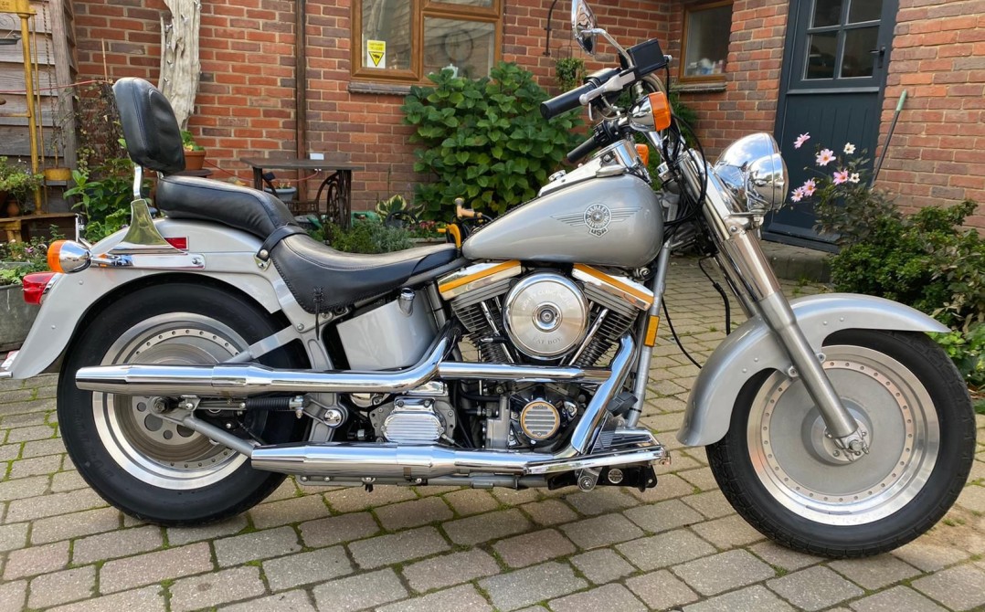 1990 Harley-Davidson Grey Ghost Fatboy